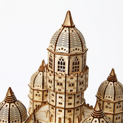 3D Wooden Puzzle Model City in the Sky - Complex Build for Collectors - Ages 14+