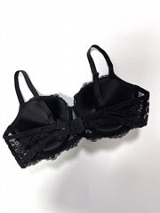  Floral Lace Molded Cup Padded Underwire Bra