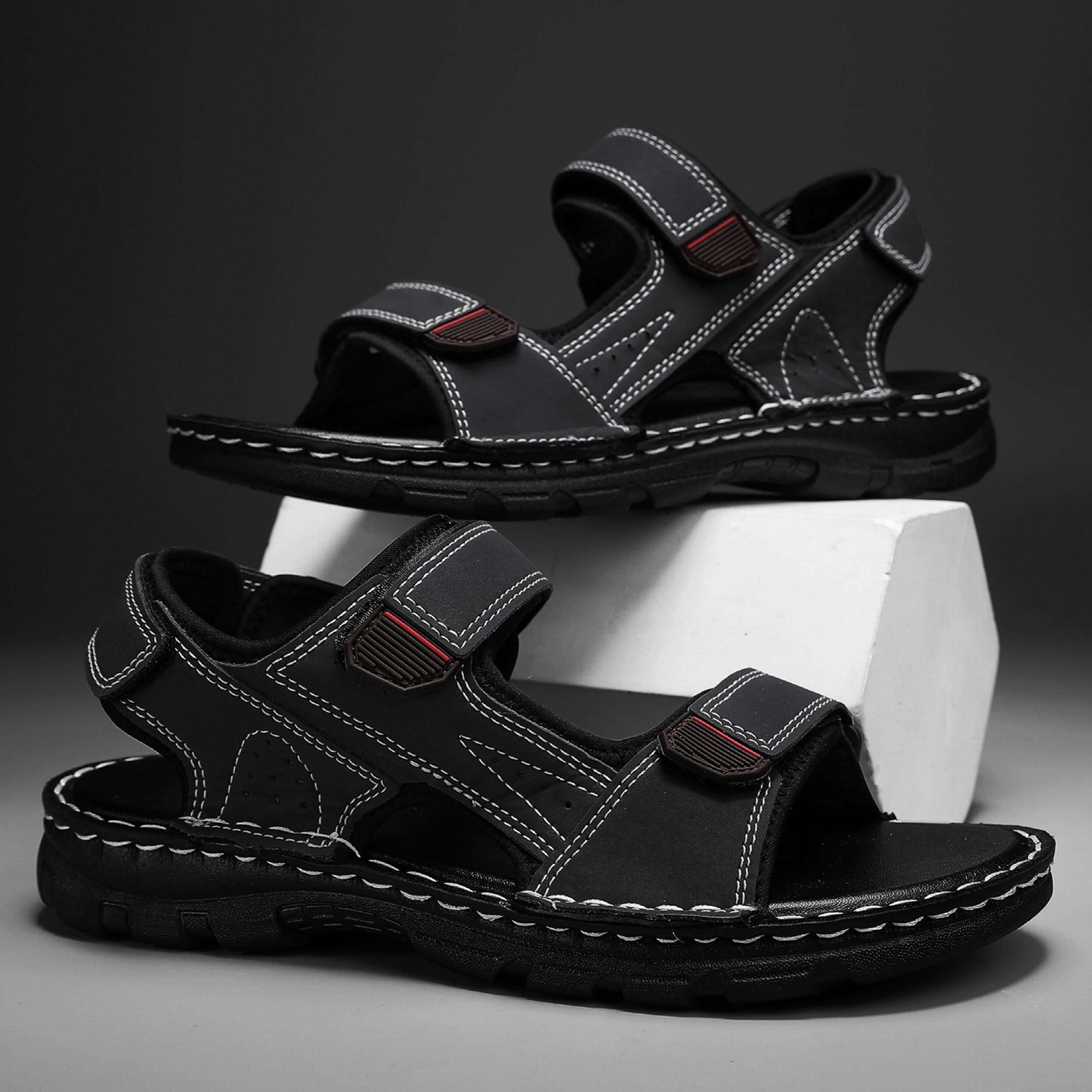 Men's Open Toe Sandals Non Slip Comfortable Beach Shoes