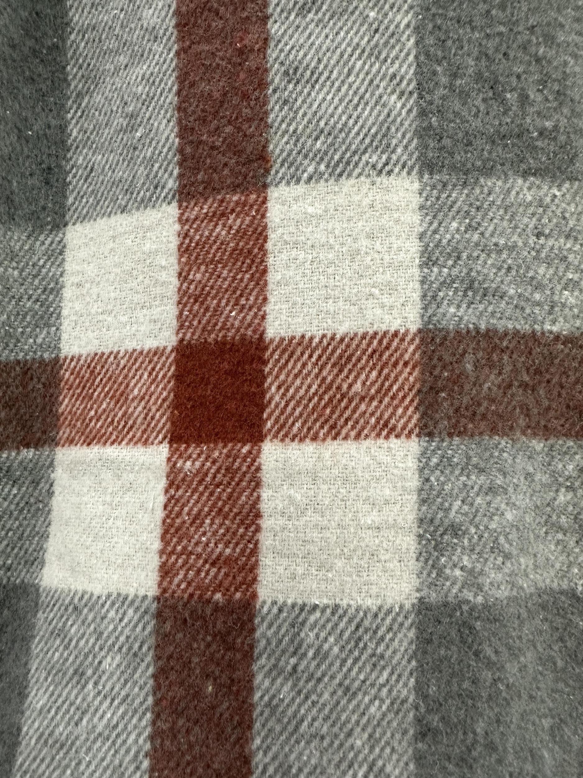  Plaid Print Button Up Long Sleeve Casual Blouse