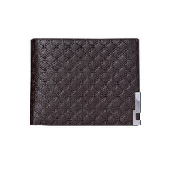 Men's Short Wallet PU Big Zippers Pocket Vintage Man Purse