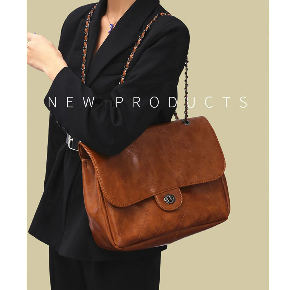 Women's PU Leather Tote Bag Handbag