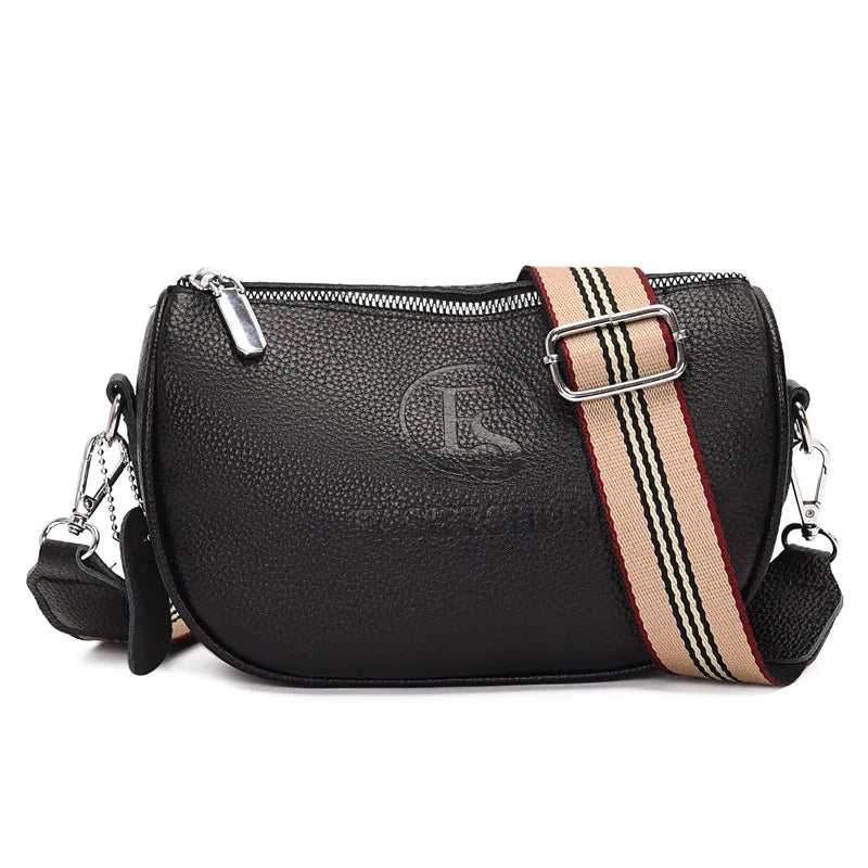 Real Leather Crossbody Bags for Women Vintage Tote Shoulder Bag