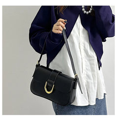 Retro Red Women's Shoulder Bag Small Square Clutch Purse