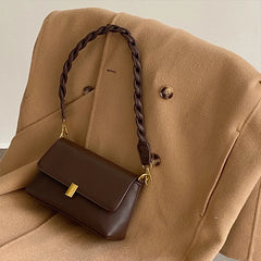 Luxury Handbag Women's French Bag Small Square Messenger Bag
