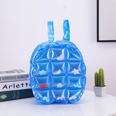 PVC School Bags For Girls Kids Bag Children Bag Inflatable Kids Backpack