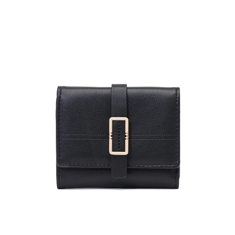 Small Fresh PU Wallet with Large Capacity Zero Wallet
