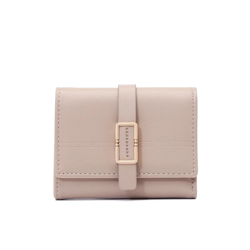 Small Fresh PU Wallet with Large Capacity Zero Wallet