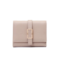 Small Fresh PU Wallet with Large Capacity Zero Wallet