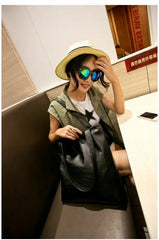 Women's Casual PU Leather Briefcases Shoulder Bag CASUAL Shoulder Bags