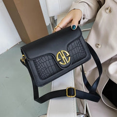 Women's Small Shoulder Bag - Yellow Square Crossbody Bag